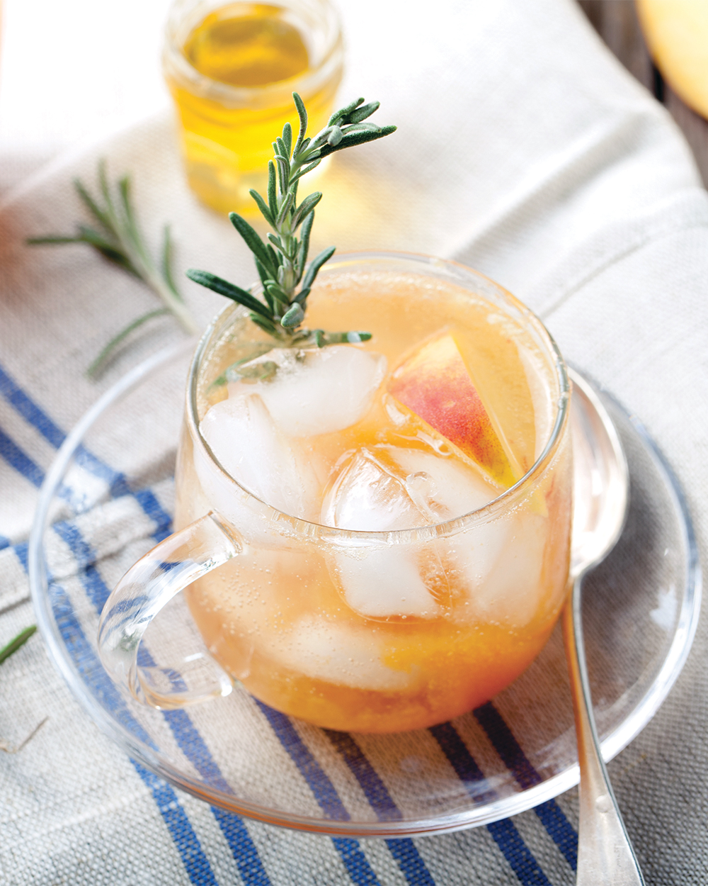 Refreshing Peach Coolers