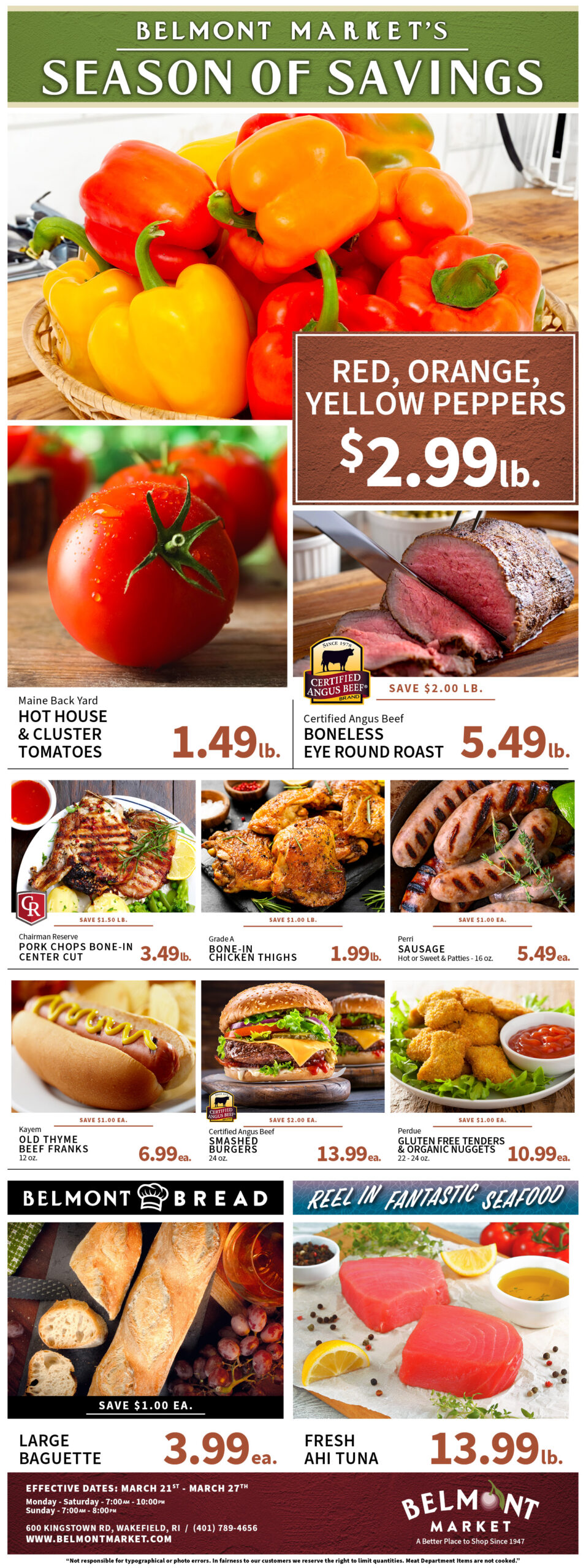 Belmont Market Sales page 1