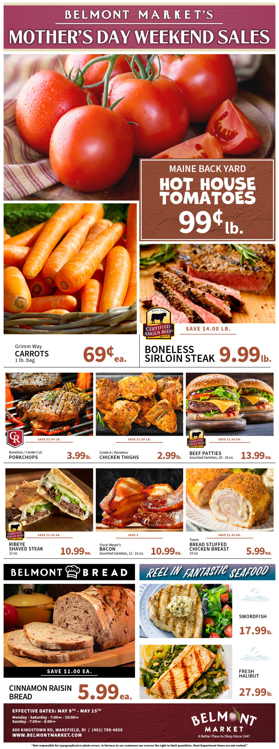 Belmont Market Sales page 1